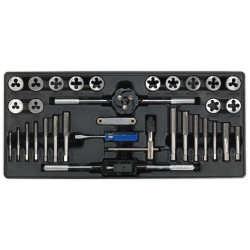 Sealey TBT26 Tool Tray with Tap and Die Set 33pc