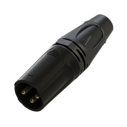 Wtyk mikrof.3 pin RX3M-BS XLR ROXTONE (wtyk męski)