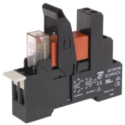 Przekaźnik z interfejsem 230V ac TE Connectivity SPDT Szyna DIN bieguny 1 Śruba