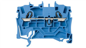 Złączka Szynowa 2-Przewodowa 2,5Mm2 Niebieska 2002-1204 Topjobs