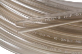 Rura gumowa średnica wew 3mm średnica zew 5mm Laboratorium Przezroczysty długość 15m