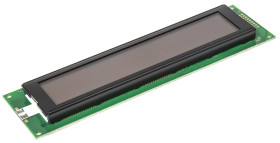 Wyświetlacz monochromatyczny LCD, , Alfanumeryczny, podświetlanie LED, Powertip
