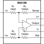 Precision Fixed-Gain Differential Amplifier