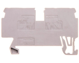 Złączka szynowa 4-przewodowa 2,5mm2 szara 870-831