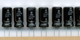 22uF/160V/105C THSS KONDENSATOR ELEKTROLITYCZNY