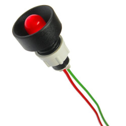 Kontrolka LED FI-10/12V czerwona 12V DC