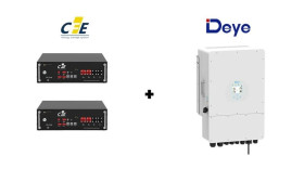 Zestaw do magazynowania energii: Deye 12 kW Hybryda + 2 x CFE 5100