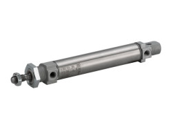 Cylinder okrągły skok: 25mm EMERSON ? AVENTICS Ø 20mm dwustronnego działania Action Amortyzacja pneumatyczna 0822233002
