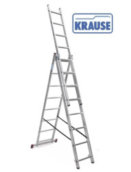 Krause Corda Drabina aluminiowa 3x8 030382