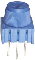 Potencjometr dostrojczy 10kΩ THT 0.5W Regulacja górna