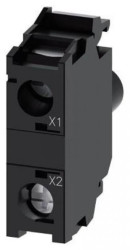 Oprawka blok LED czerwony 6-24V AC-DC montaż czołowy przył śrubowe SIRIUS ACT 3SU1401-1BG20-1AA0