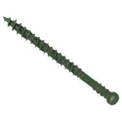 ForgeFix ForgeFast TORX&#xAE; Comp Decking Screws Reduced Head Green 4.5x60 T15 PK500