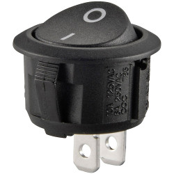 TruComponents 751571 Rocker switch,Panel Mount,On/On,SPDT,Quick Connect