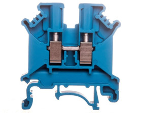 Złączka szynowa 4-przewodowa 0,2-6mm2 niebieska UK 5 N BU 3004388