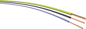 Kabel rdzeniowy VER H07V-K 2,5 dbl Eca Ri100, H07V-K, 1 x 2.50 mm², granatowy, 100 m
