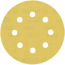 Bosch 2608900801 Expert C470 Router Sandpaper 5pieces Grit 400 &#xD8;115mm Velcro