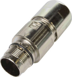 Coupler housing, 6.5-10 mm, straight for circular connector M17, 21172001200