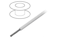 3050-Wh001 Przewód Na Rolce 305M Linka Cu 24Awg Pvc Biały 300V