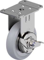 Blickle 949361 BPX-PGV 120XR-PG2-SRA-SG-FA Rolka stała ze stali nierdzewnej Średnica koła: 120 mm Maksymalne obciążenie: