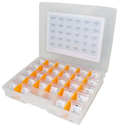 Zestaw kondensatorów Ceramiczny kondensator układowy 15 sztuk SMD VJ0603HIFRQ3KIT Vishay