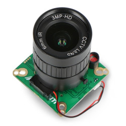 Kamera IR-CUT IMX477P 12,3MPx HQ z obiektywem 6mm CS-mount lens - do Raspberry Pi 4B/3B+/3A+/2B/Zero - Arducam B0270