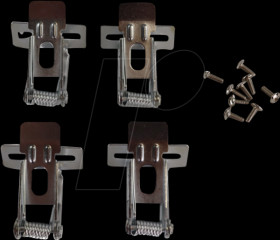 LX0707 Spring clip set, mounting kit, four spring clips for LED panels