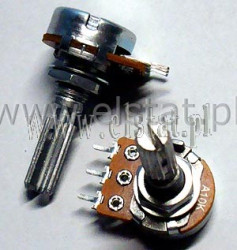 10K pot. mono logaryt. 0,1W