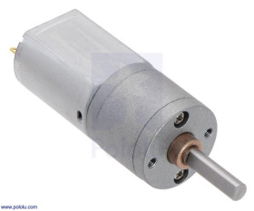 Pololu 125:1 Metal Gearmotor 20Dx44L mm 12V CB