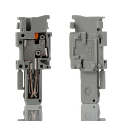 Kostka zaciskowa na szynie DIN Phoenix Contact poziomy: Pojedynczy 26 → 12AWGWciskane PP-H 2.5/1-M raster: 5.2mm