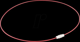 BS18-99001 Wire cable, screwable, set of 8, coloured, 10 cm