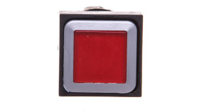 Napęd Przycisku Czerwony Z Podświetleniem Z Samopowrotem Q18lt-Rt 089776