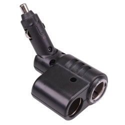 2 Way Fused Cigarette Lighter Socket Splitter 10A 12V A13-39