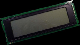 Graphic mono LCD display, 240 x 64 character, FSTN, DEM 240064C2 FGH-PW