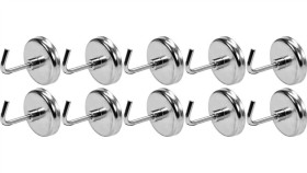 Zestaw Haczyków Magnetycznych 10Szt.