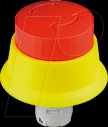 TA_RKUV40 Emergency stop button, mounting Ø: 16.2 mm