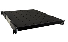 RAPW800 - półka wysuwana 19" 1U z mocowaniem czteropunktowym o głębokości 550mm
