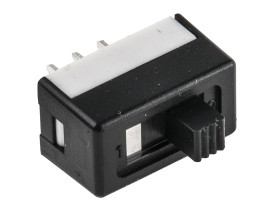 Przełącznik suwakowy, SPDT, montaż PCB, 120V ac, 3 A przy 120 V AC, -40 → +80°C, RS PRO