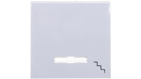 Lumina Klawisz Kontrolny Z Symbolem Schody” Z Soczewką Biały Wl6130