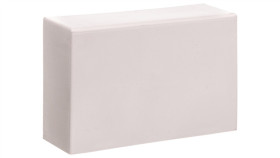 Element Kończący Do Kanałów Kablowych Tt 60X40mm Biały Ectt6040b