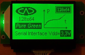 LCD-AG-128064M-YIG YGG-E6