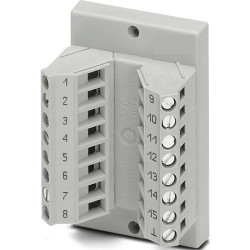 Implementation module, 15 pole, 2.5 A, 60 V, 2280297, DFLK-D15 SUB/S