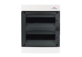 Rozdzielnica modułowa 2x12 podtynkowa /transparentna/ IP40 ECM24PT-S DIDO 001101075