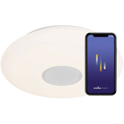 Nordlux 2110886101 Djay Ceiling Light Smart LED Bluetooth Speaker IP44