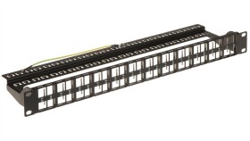 Patch Panel Rack 19Cali 48Xkeystone Pp-48/Fx/C