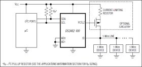 DS2482-100 Single Channel 1-Wire Master