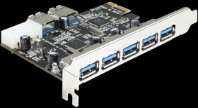 89355 PCI Express card &gt; 5 x external + 2 x internal USB 3.0