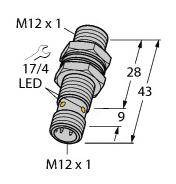 Czujnik indukcyjny Turck BI2-G12K-AP6X-H1141, 10 - 30 V, 1 szt.