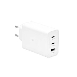 Ładowarka Sieciowa USB/USB-C 65W LITTE EP-T6530 PD USB/2xUSB-C Biała