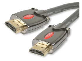 Kabel przyłącze ultra HDMI V1.4 High Speed with Ethernet 340MHz 3D kanał zwrotny audio ARC Ethernet złocone HDK50 /0,8m/