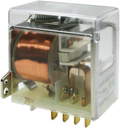 Relay, 2 Form C (NO/NC), 24 V (DC), 300 Ω, 250 V (AC), monostable, 4-1393800-6